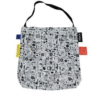 KARA Question Everything Artsy Abstract Dust Bag